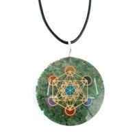 Orgonite Hanger Metatron Chakra Jade - thumbnail
