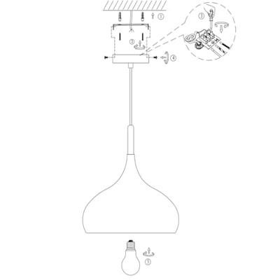 Mexlite Hanglamp bjorr 7730w wit Mexlite Hanglamp bjorr 7730w wit
