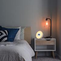 CGV CR ARUNA Wekkerradio met dageraadsimulator - 6 stemmingskleuren - Wit - thumbnail