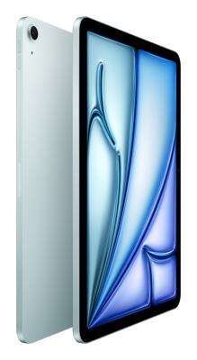 Apple iPad Air 11-inch met M3 chip: Liquid Retina-display, 128 GB, 12 MP camera aan de voor- en achterkant, wifi 6E, gemaakt voor Apple Intelligence, Touch ID, batterij voor een hele dag – Blauw