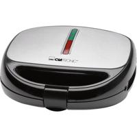 Clatronic ST/WA 3670 sandwich maker 800 W Zwart, Roestvrijstaal - thumbnail