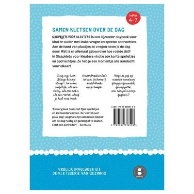 Gezinnig Slaapklets voor kleuters deel 1
