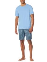 Schiesser Schiesser Pyjama Short pacific blue 181157 56/XXL - thumbnail