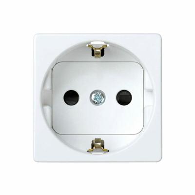 Plug-in basis Simon serie 27 Wit Schuko