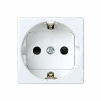 Plug-in basis Simon serie 27 Wit Schuko - thumbnail