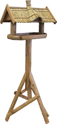 Voederhuis bruin stro stulpdak Gebr. de Boon - Gebr de boon