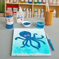 Colorations - biologische afbreekbare glitter - blauw, 113 gram - thumbnail