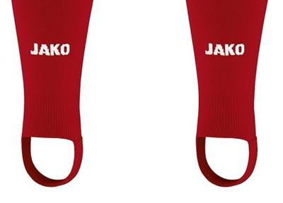 JAKO 3414 Kousen Zonder Voet Glasgow 2.0 - Sportrood - 1 (Junior)