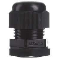 Hensel 36000196 Wartel Met borgmoer, Met trekontlasting, Slagvast Kunststof Zwart 1 stuk(s) - thumbnail