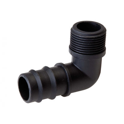 Kniestuk met schroefdraad l-part met screw 25 mm / 1 inch Velda - Velda