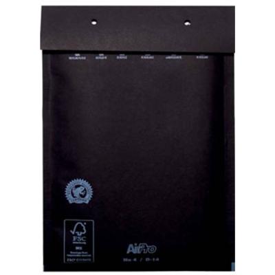 Luchtkussenenveloppen 180x265 mm, doos van 100 stuks, zwart