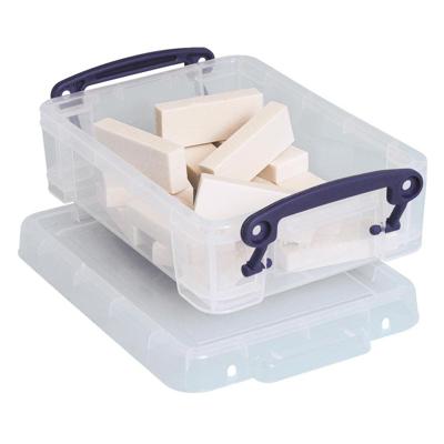 Really Useful Box 0,75 liter, transparant Really Useful Box 0,75 liter, transparant