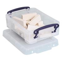 Really Useful Box 0,75 liter, transparant - thumbnail