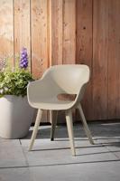 Keter Akola Tuinstoelen - 2 stuks -56.5x55x80cm - Taupe - thumbnail