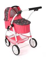 Combi-poppenwagen Emotion - Vlinders Koraal - thumbnail