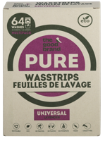 The Good Brand Wasstrips - lavendel - 64 stuks - thumbnail