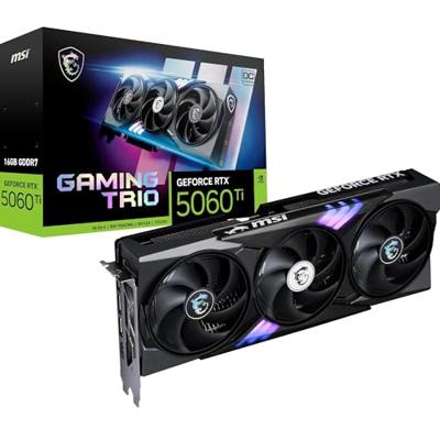 VGA MSI GeForce RTX 5060 Ti 16G GAMING TRIO OC VGA MSI GeForce RTX 5060 Ti 16G GAMING TRIO OC