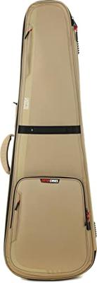 Gator Cases G-ICONBASS-KHK Icon serie softcase voor elektrische basgitaar - beige