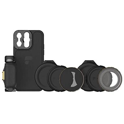 PolarPro IP13-MAX-FLMM - LiteChaser - iPhone 13 PRO Max - Filmmaking Kit - Case - Filters - Grip,zwart
