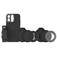 PolarPro IP13-MAX-FLMM - LiteChaser - iPhone 13 PRO Max - Filmmaking Kit - Case - Filters - Grip,zwart - thumbnail