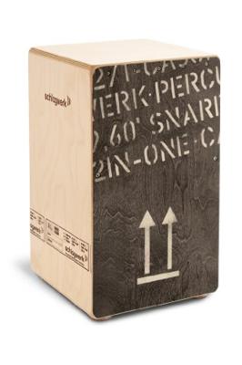 Schlagwerk CP404BLK 2inOne Snare Cajon (berkenhout zwarte print) - thumbnail