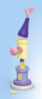 Playmobil® Junior & Disney 71458 Belle's speeltoren met melodie - thumbnail