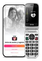 SPC Polaris 4G mobiele telefoon voor senioren met grote toetsen en noodoproepknop, compatibel met app voor externe toegang Care (iOS en Android), GPS-tracking en veiligheidswaarschuwingen, zwart - thumbnail