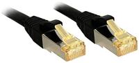 LINDY 47315 RJ45 Netwerkkabel, patchkabel CAT 6a (losse kabel CAT 7) S/FTP 20.00 m Zwart 1 stuk(s) - thumbnail
