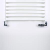 Riko luxe Thermostatische radiator aansluitset haaks verkeerd links - thumbnail