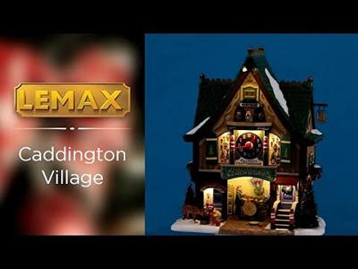 Friendly forest clockworks with 4.5v adaptor(eu) Kersthuisje LEMAX - Lemax