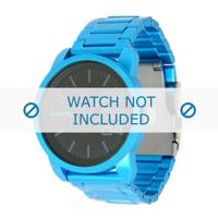 Diesel horlogeband DZ1468 Aluminium Blauw 24mm - thumbnail