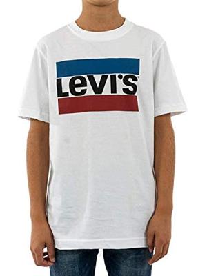 T-shirt Sportswear Logo voor jongens LEVI'S¨ wit T-shirt Sportswear Logo voor jongens LEVI'S¨ wit