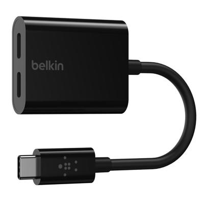Belkin Connect USB-C audio- en oplaadadapter Belkin Connect USB-C audio- en oplaadadapter