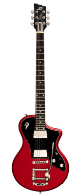 Duesenberg Julietta Baritone Tremolo, Catalina Red