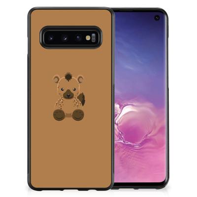 Samsung Galaxy S10 | Bumper Hoesje | Baby Hyena Samsung Galaxy S10 | Bumper Hoesje | Baby Hyena