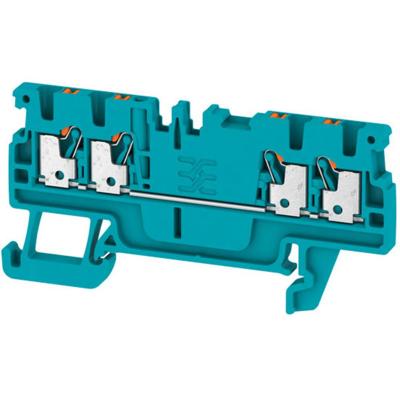 Weidmüller 1552700000 Doorgangsklem 3.5 mm Spanveer Blauw 100 stuk(s) Piece