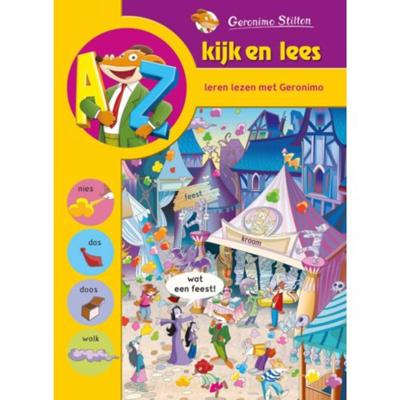 Kijk en lees - Leren Lezen Met Geronimo Stilton - Geronimo Stilton - Hardcover (9789085924982)