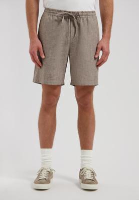 Dstrezzed Logan Pinstripe Short 515600 Korte Broeken 216 Grey Brown