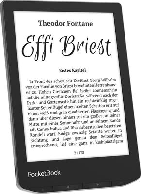 PocketBook Verse - Mist Grey DACH-Version e-book reader Grijs PocketBook Verse - Mist Grey DACH-Version e-book reader Grijs