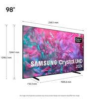 SAMSUNG TU98DU9005 98 inch (98 inch), Crystal UHD 4K, Smart TV, 2024 - thumbnail
