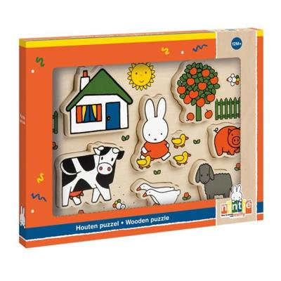Bambolino Toys Nijntje houten puzzel - thumbnail