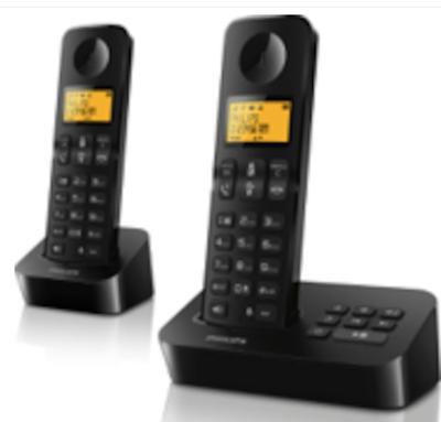 Philips Draadloze Telefoon D2652B/01 Dual - Huistelefoon met Antwoordapparaat - Eindejaarsknaller