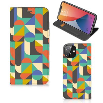 iPhone 12 | iPhone 12 Pro | Hoesje met Magneet | Funky Retro