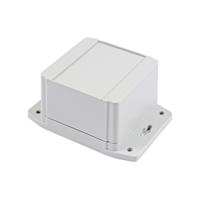 Hammond Electronics 1555E2F42GY Universele behuizing 90 x 90 x 38 Polycarbonaat Lichtgrijs 1 stuk(s) - thumbnail