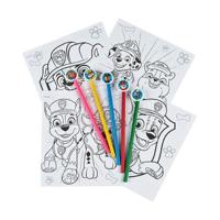 Undercover Kleurblok paw patrol met 5 kleurpotloden - thumbnail