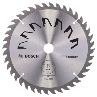 Bosch Accessoires Cirkelzaagblad Precision 184X2X16/-,T40 - 2609256864 Bosch Accessoires Cirkelzaagblad Precision 184X2X16/-,T40 - 2609256864