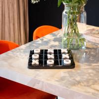 Richmond Boter 'Kaas' en eieren Trixi, kleur Zwart/wit - thumbnail