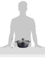 Krüger Haushaltswaren 22024D Kookpan 24 cm - thumbnail