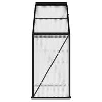 VidaXL Tuinkas 1,33 m² aluminium antracietkleurig - thumbnail
