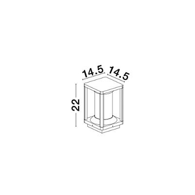 Lyora Staande lampLoeve antraciet - 9193102